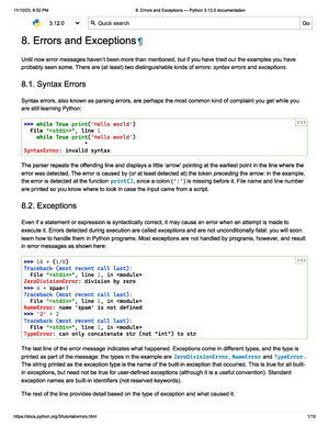 Control Flow Tools - Python Tutorial - Studocu