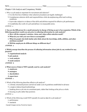 Chapter 2 Foundations Of Recruitment And Selection I Reliability And 