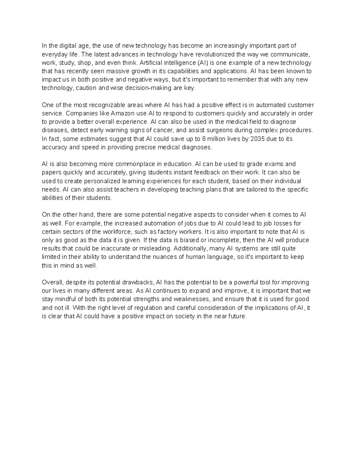 Technology and its impact - In the digital age, the use of new ...