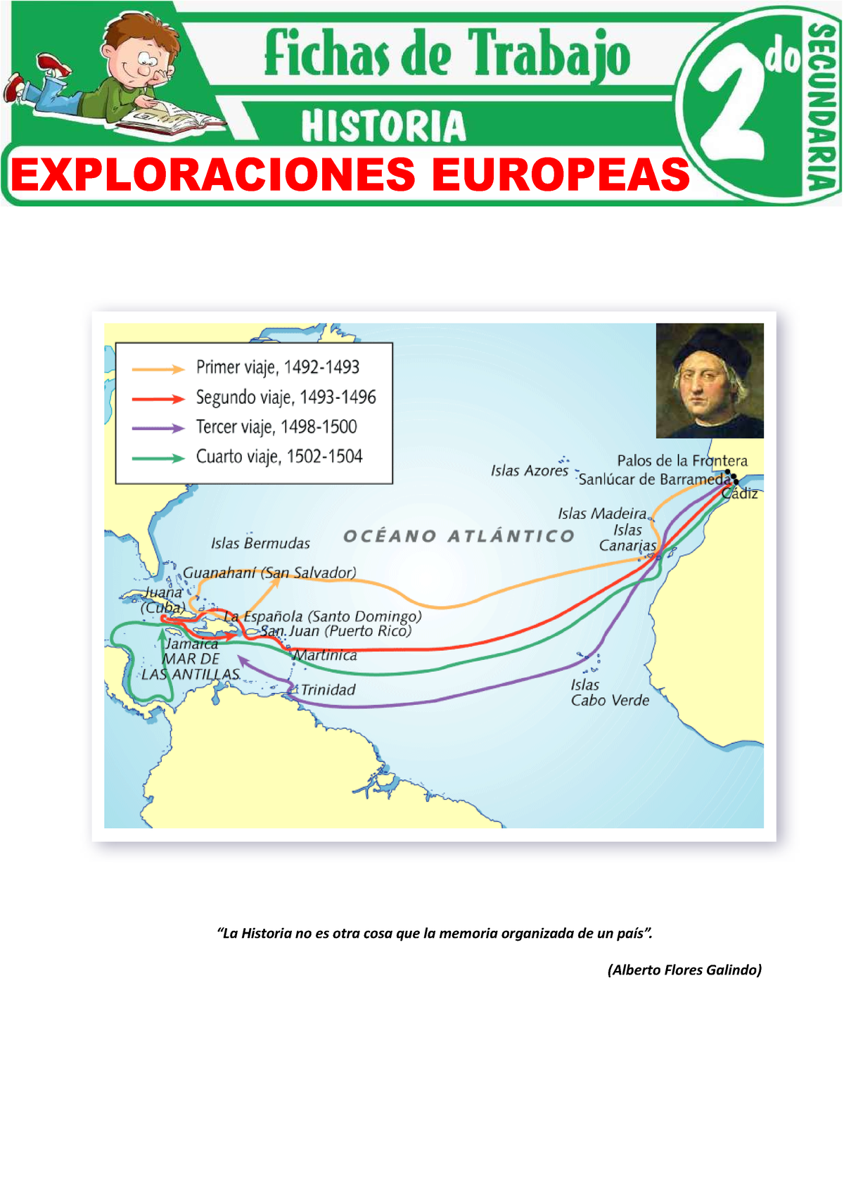 Exploraciones-Europeas - “La Historia No Es Otra Cosa Que La Memoria ...