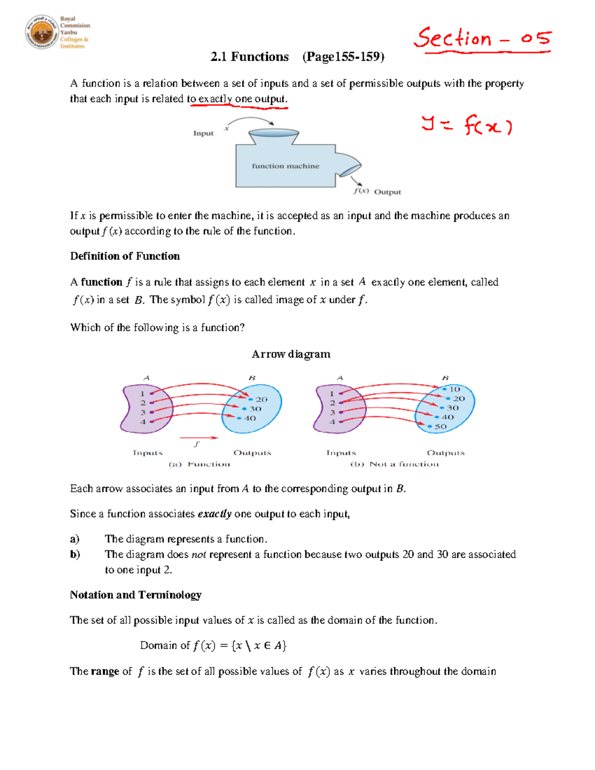 1-Exercise 21 Page 155-159 (Dated 24-01-2021) - 2 Functions (Page155 ...