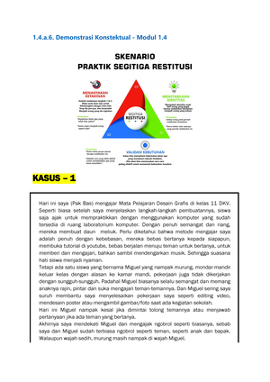 1.4. Rancangan Tindakan Untuk AKSI Nyata - RANCANGAN TINDAKAN UNTUK ...