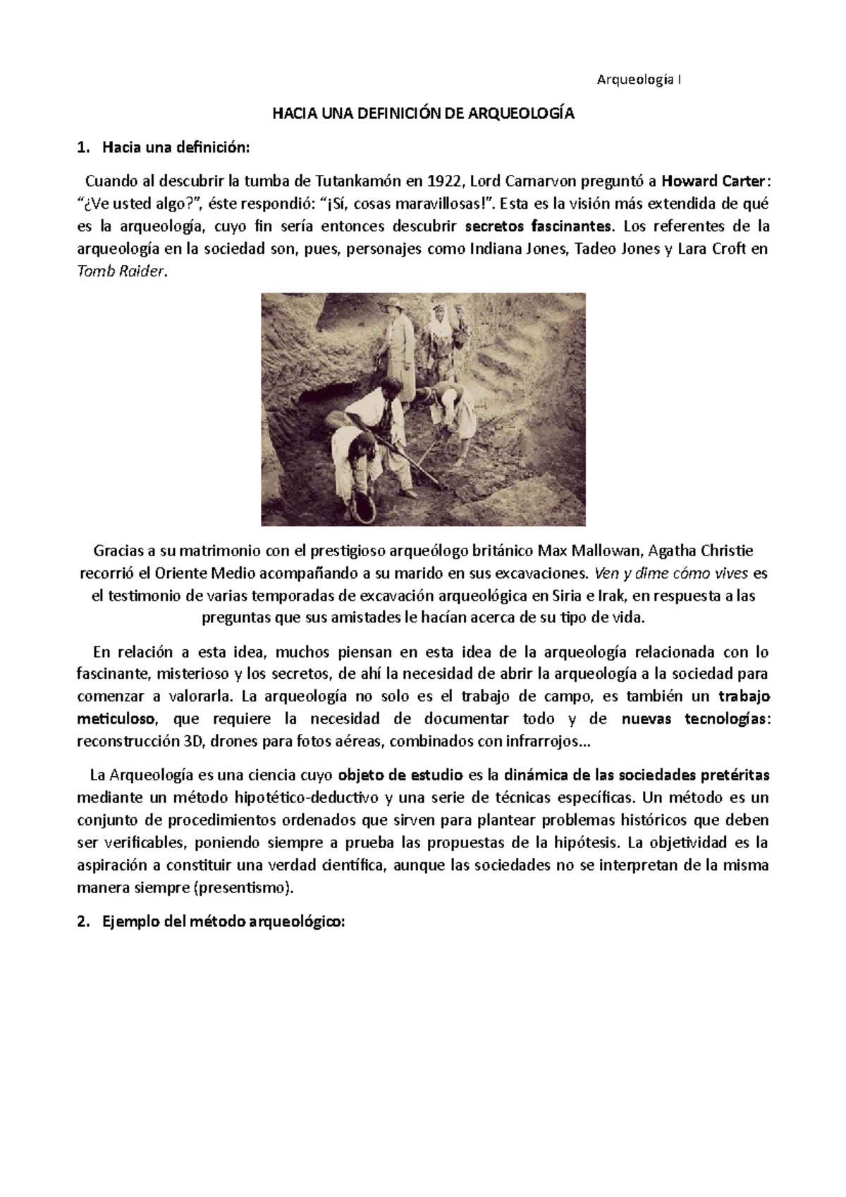 1 Hacia Una Definicion De Arqueologia Hacia Una Definicion De Arqueologia Hacia Una Definicion Studocu