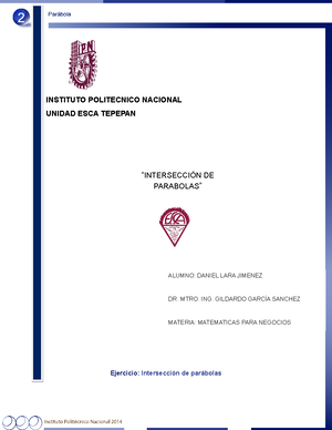 U1A3 Laraj Daniel - Matematicas Para Negocios IPN - INSTITUTO ...