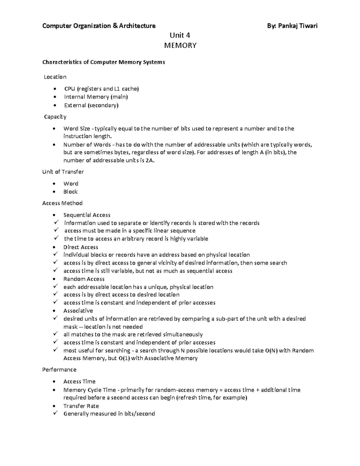 unit-4-memory-unit-4-memory-characteristics-of-computer-memory