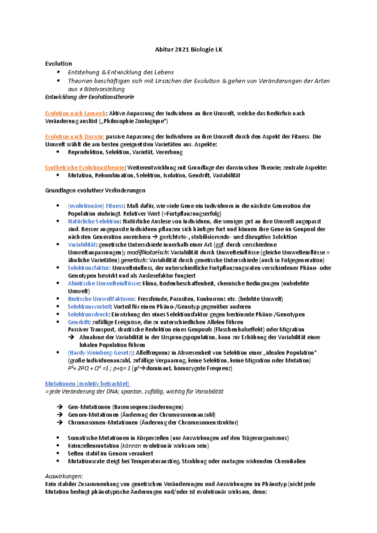 Bildung.bremen Biologie Lk Klausur 2019