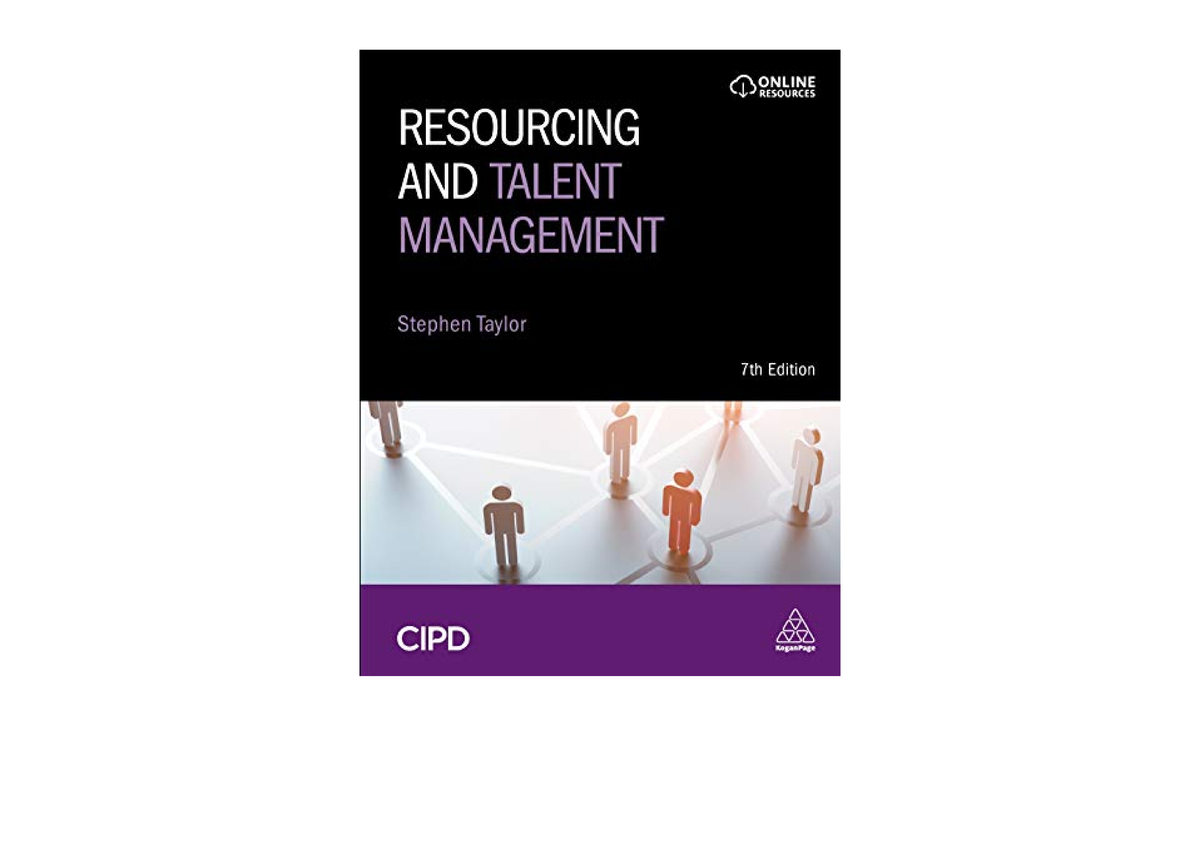 Download PDF Resourcing and Talent Management unlimited - Studocu