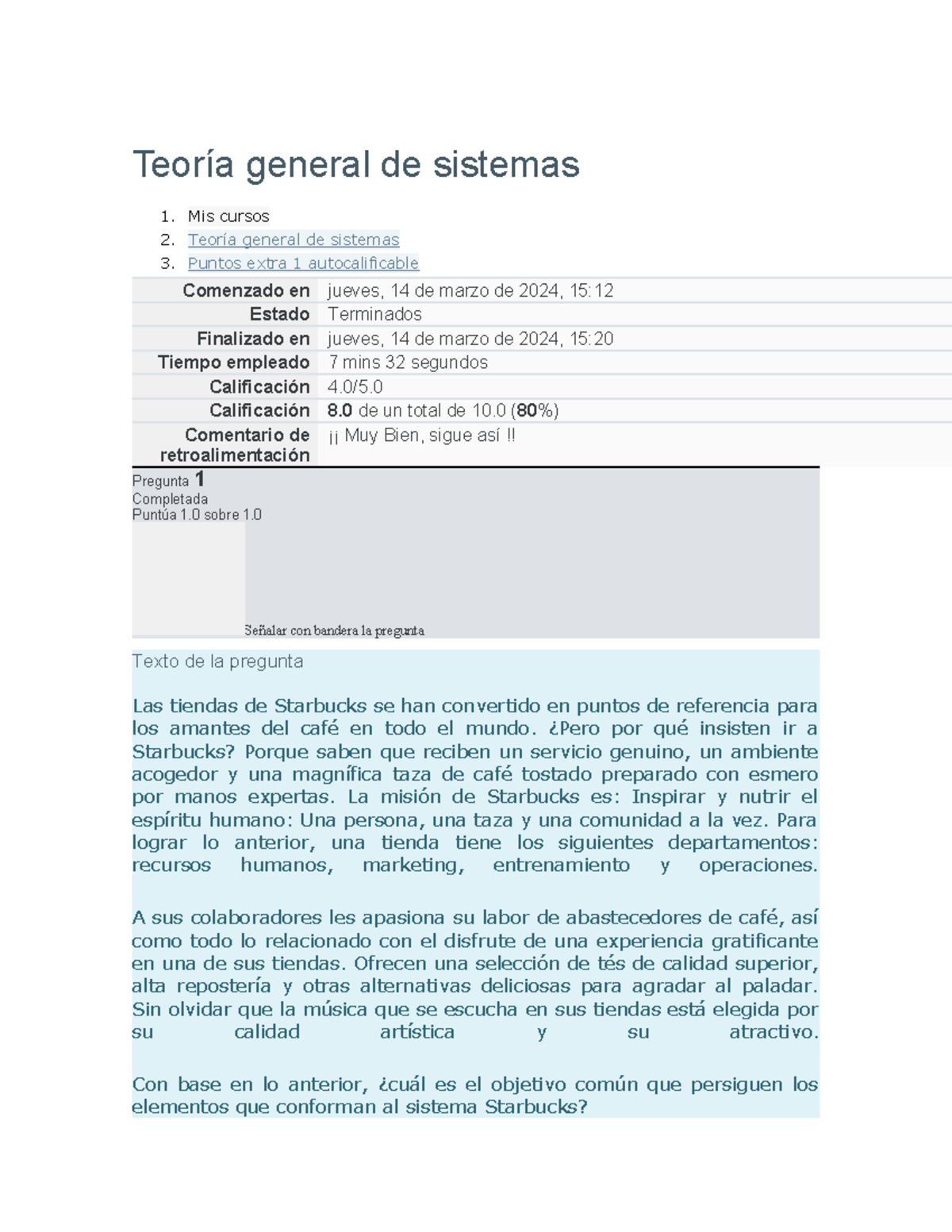 Teoría General De Sistemas Autocalificable Semana Uno - Teoría General ...