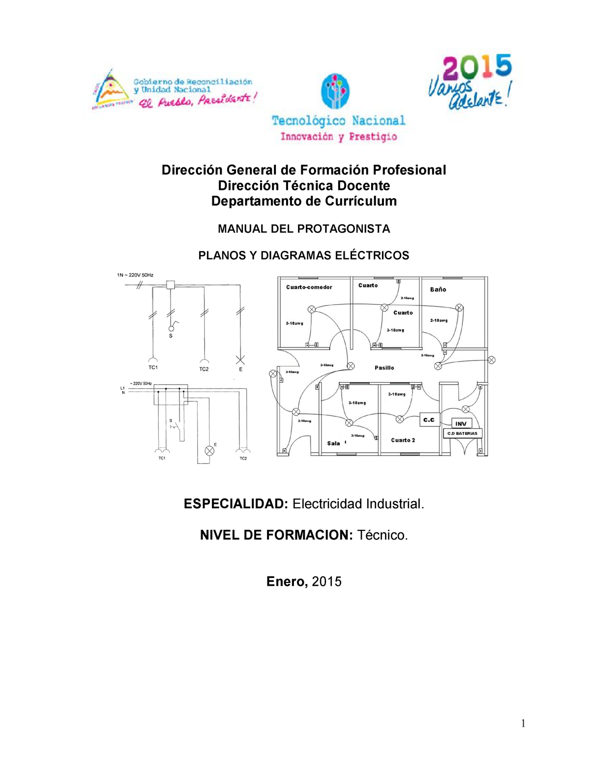 04-Manual de Planos y Diagramas Electric - Dirección General de Formación  Profesional Dirección - Studocu