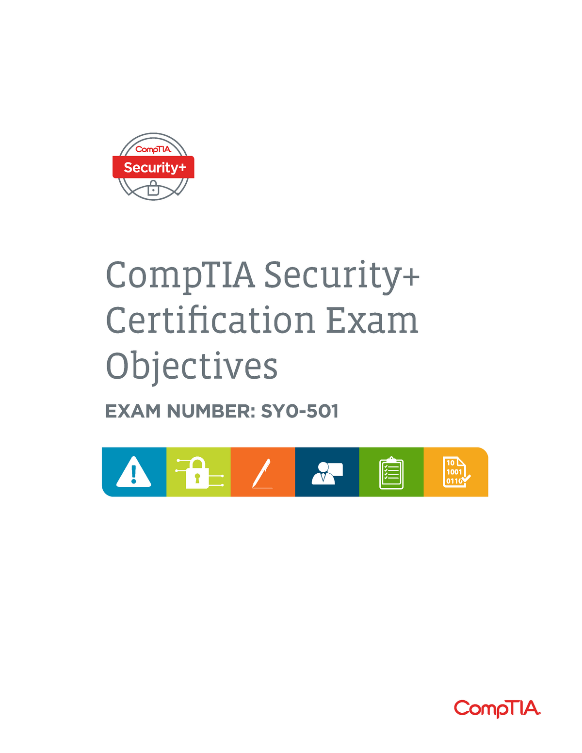 Comptia security sy0 501 exam objectives (7 0) CompTIA Security 