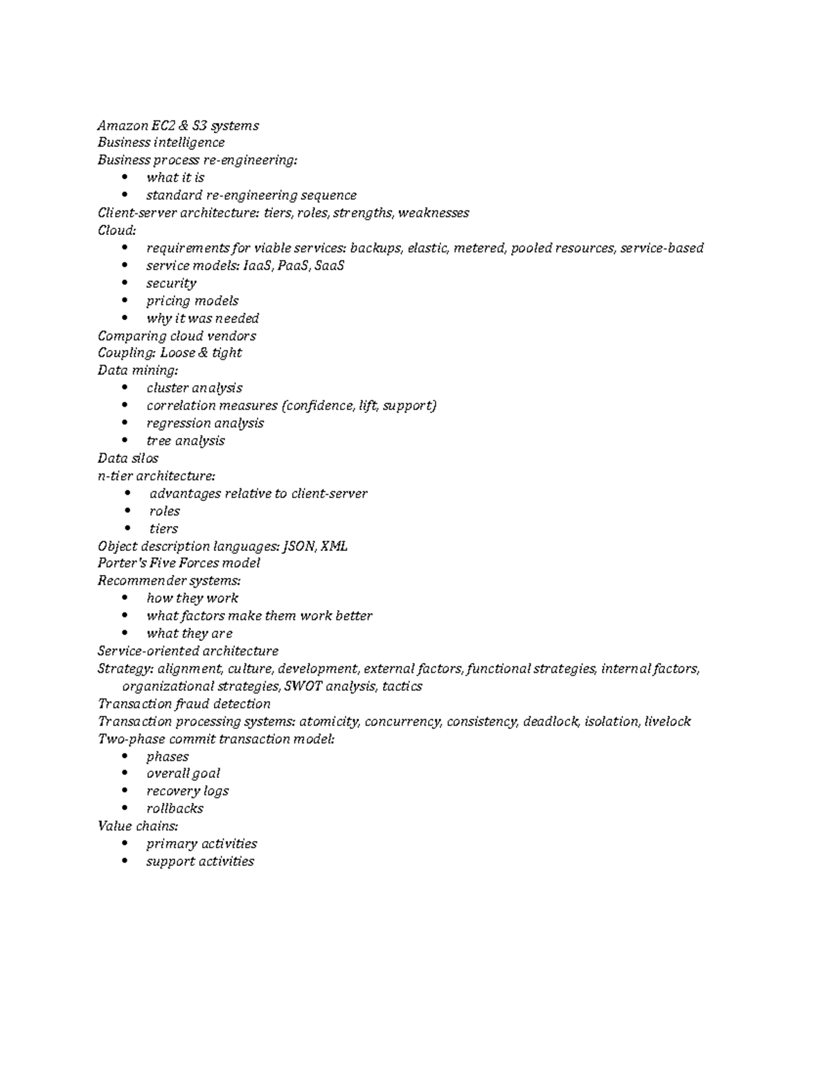 IDS 200 Spring 2022 Exam 2 Topics of Interest - Deprecated API usage ...