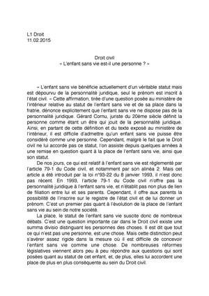 dissertation la mort en droit civil