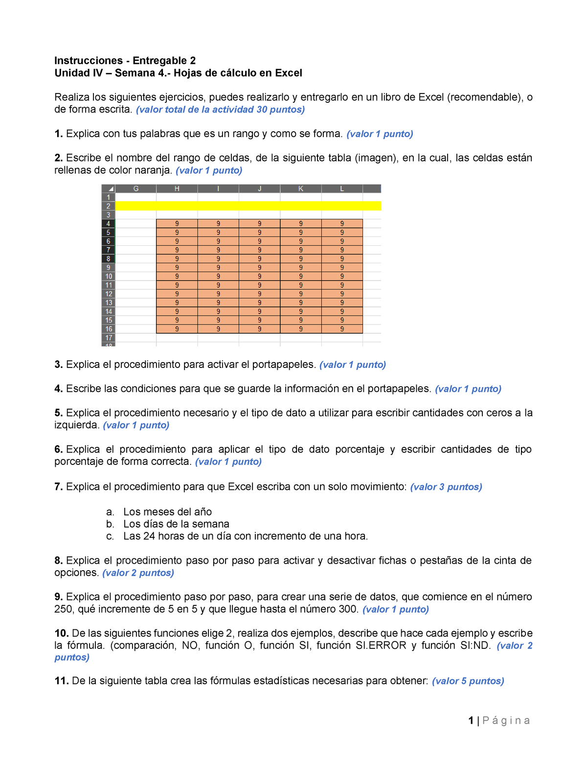 Entregable 2 - Semana 4 - Unidad IV - 1 | P á G I N A Instrucciones ...