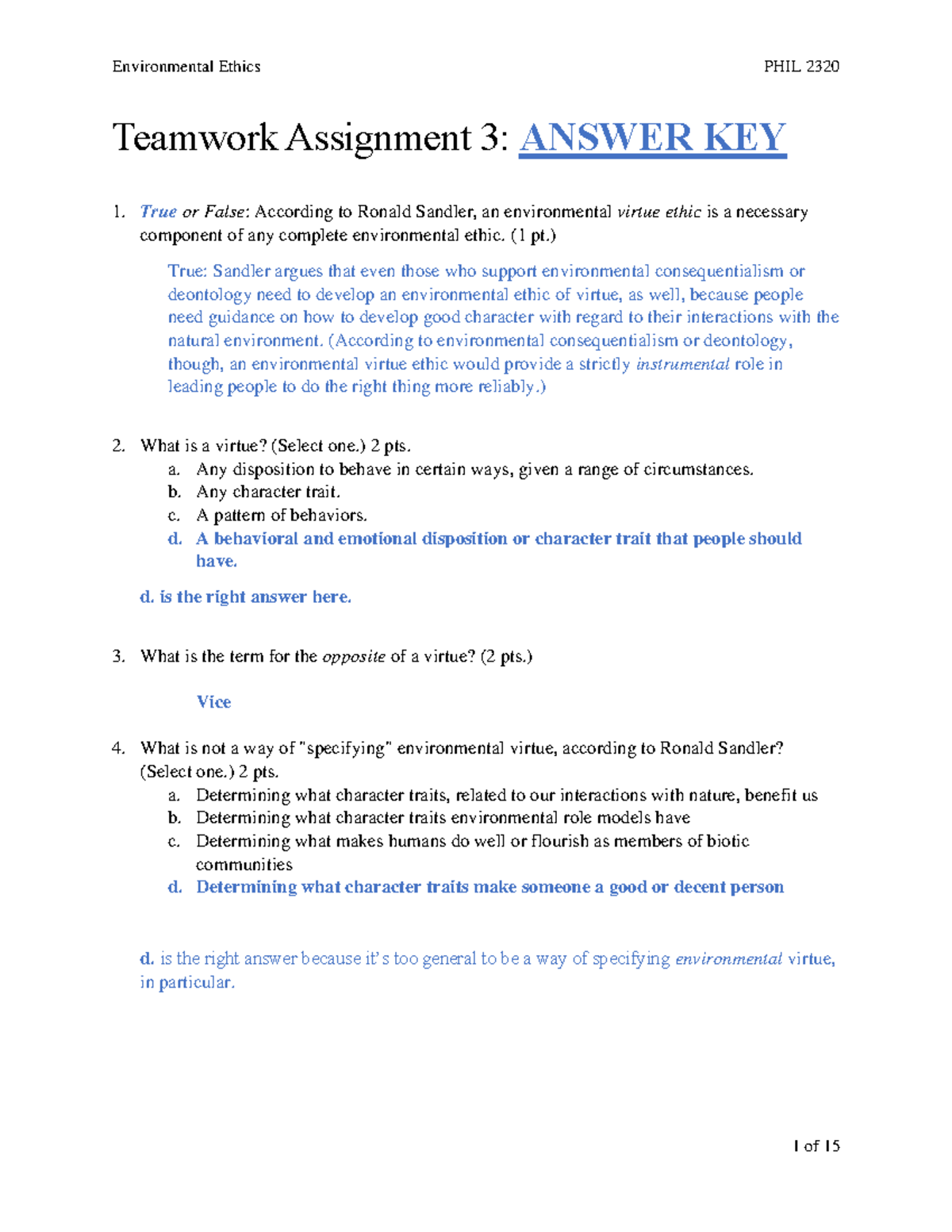 coursera teamwork skills assignment answers