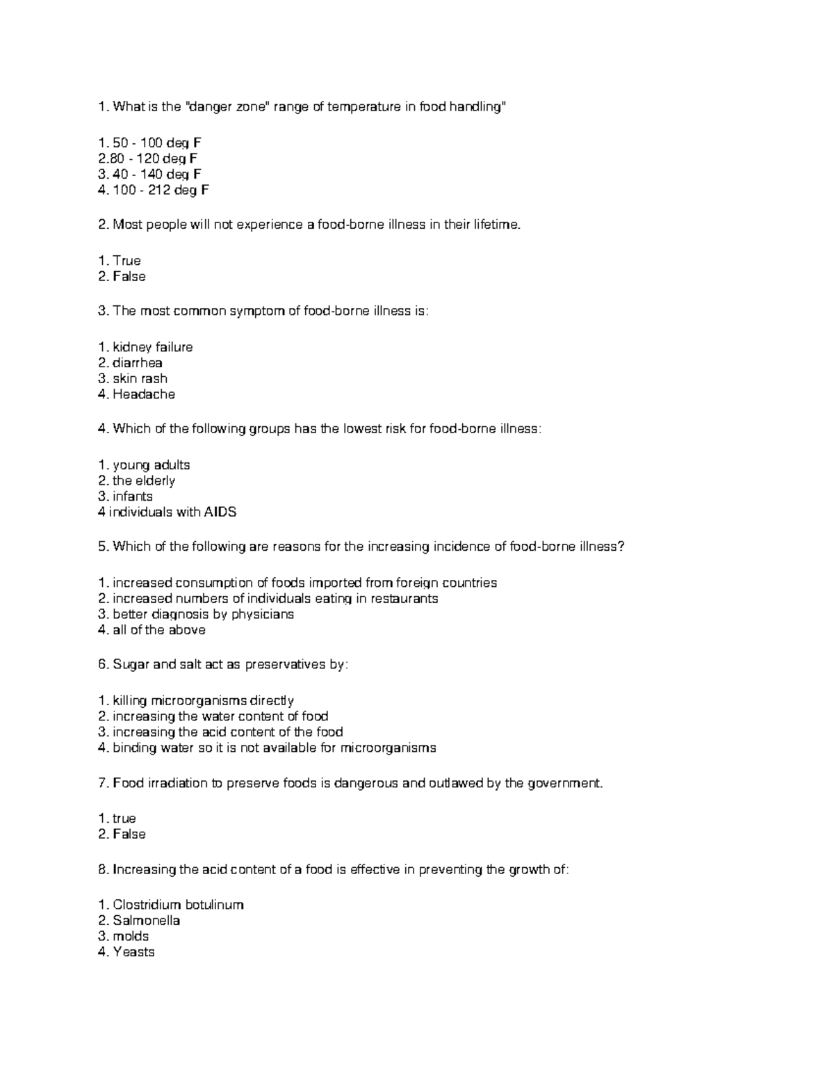 Food sefty prosesing part 1 - What is the 