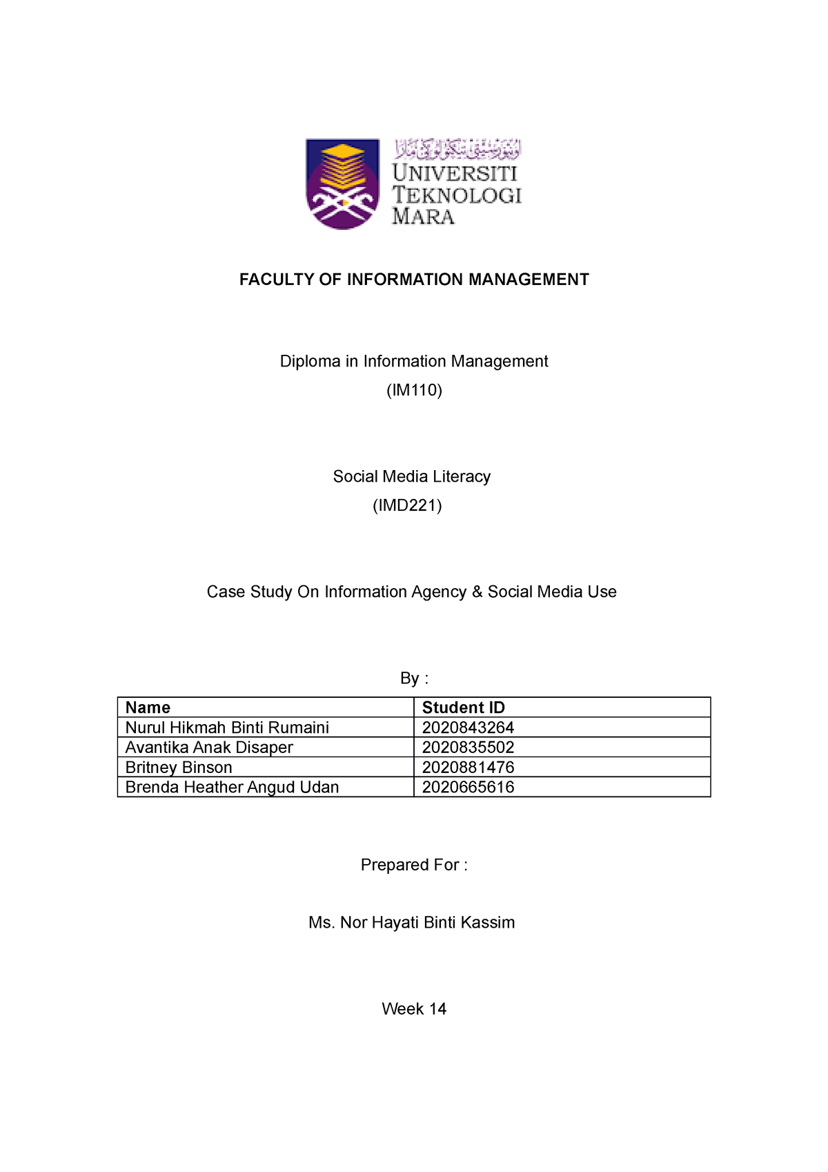 imd221-final-report-faculty-of-information-management-diploma-in