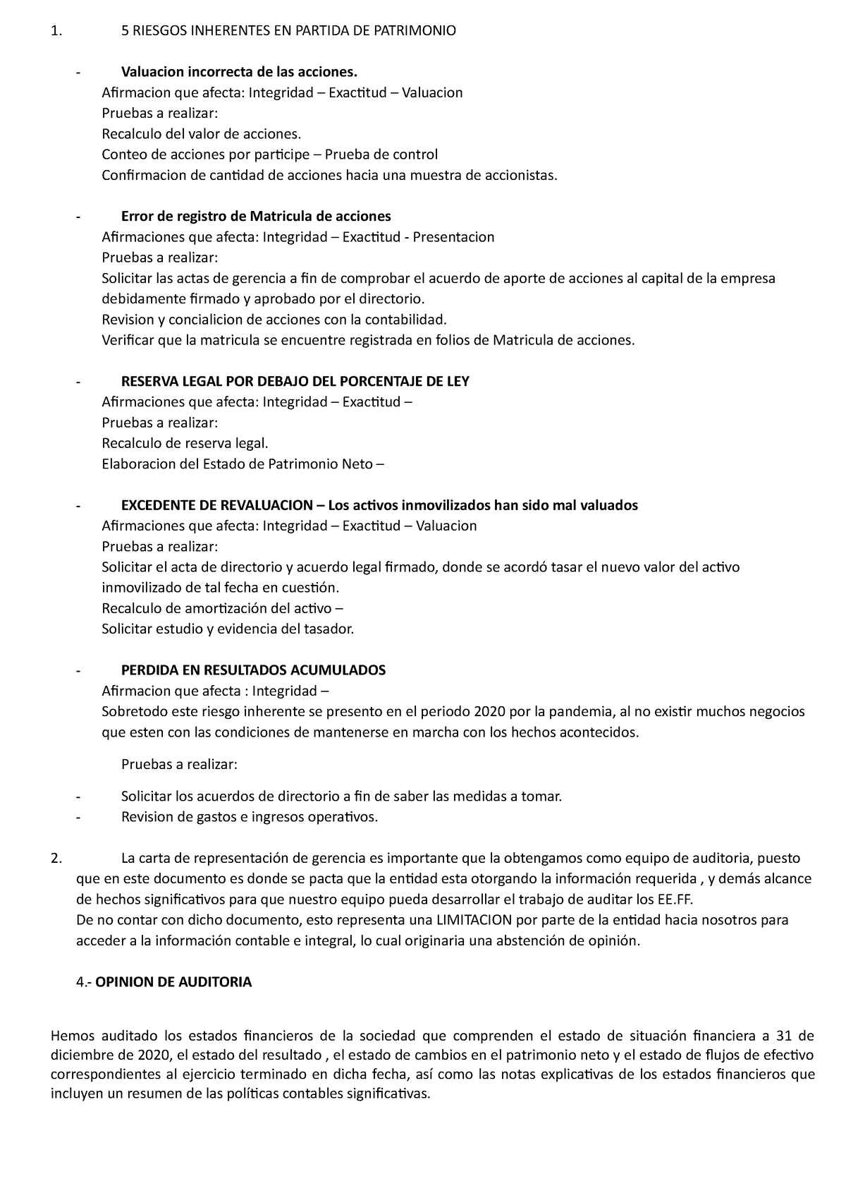 AF - SAN Marcos - Enfoque de riesgos en la auditoria financiera - 1. 5 ...