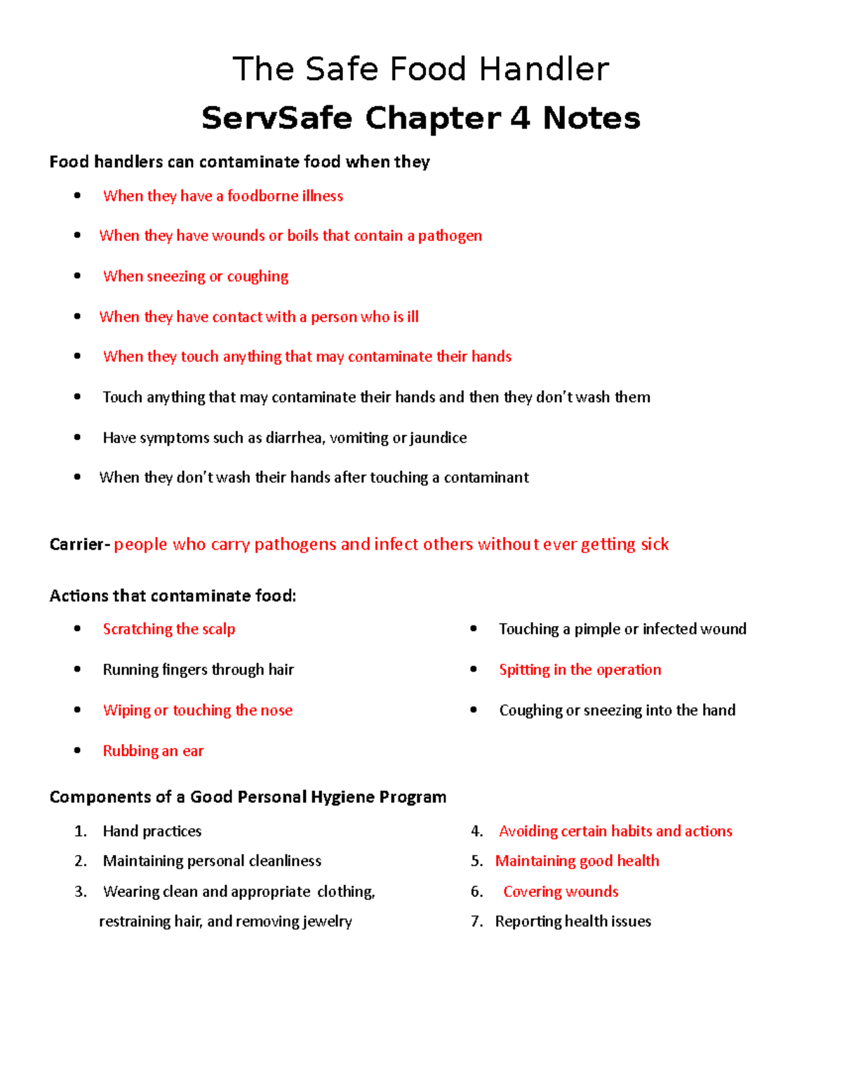 serv-safe-ch-4-notes-the-safe-food-handler-servsafe-chapter-4-notes-food-handlers-can