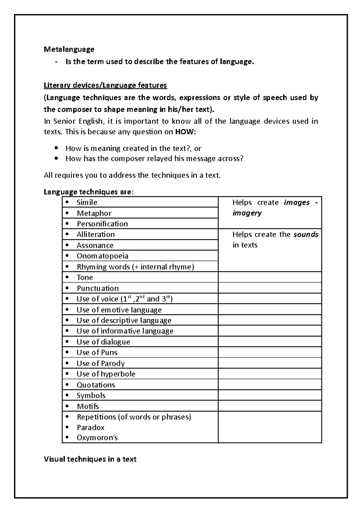 literary-devices-notes-metalanguage-is-the-term-used-to-describe