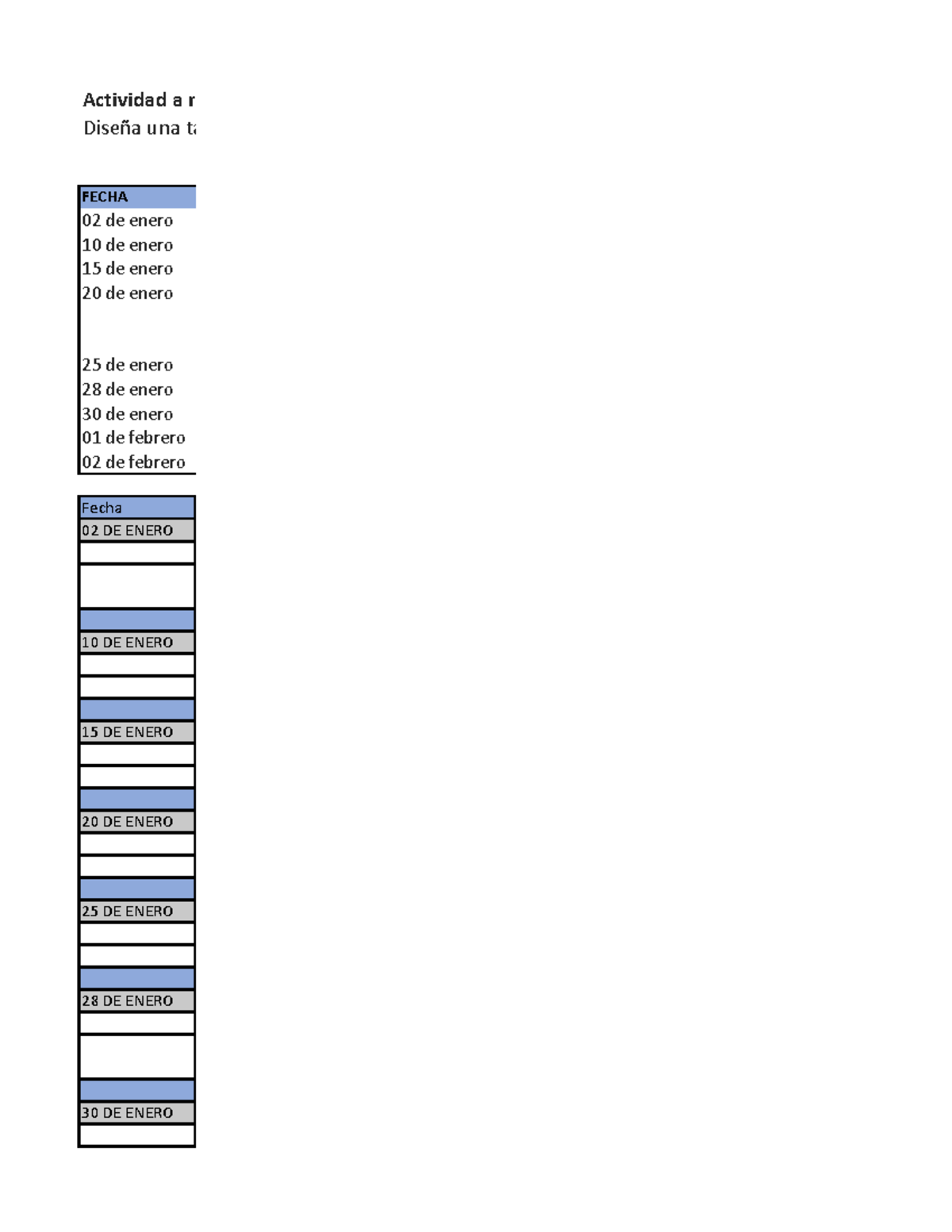 CUENTAS CONTROLES AFECTADAS - Actividad A Rea Diseña Una Tab FECHA 02 ...