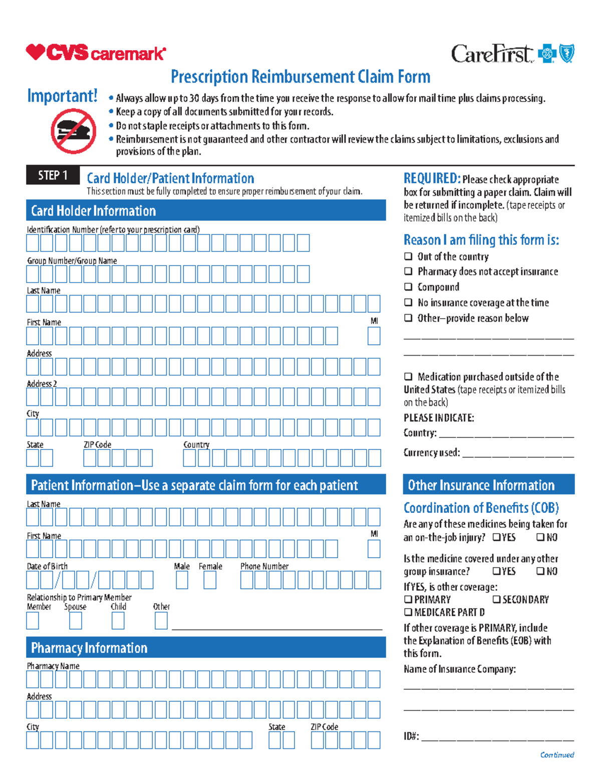 Carefirst Bcbs Claims Address - ryo2irn