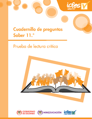 Cuadernillo de preguntas saber 11 Pueba de Sociales y Ciudadanas ...