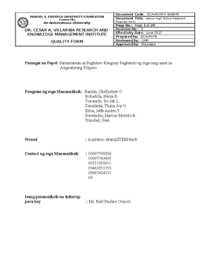 Detailed LP- Math 1 - lesson plan math example in grade 1 - Republic of ...