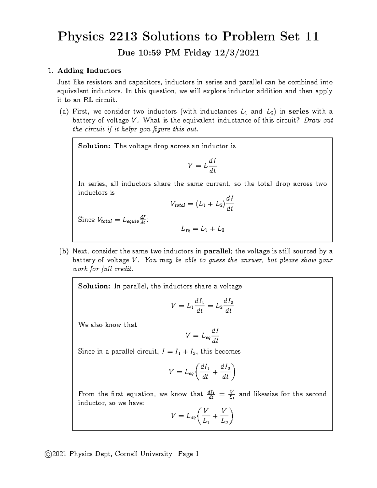 PS11 F21 solns - Weekly problem sets that are meant to make students ...