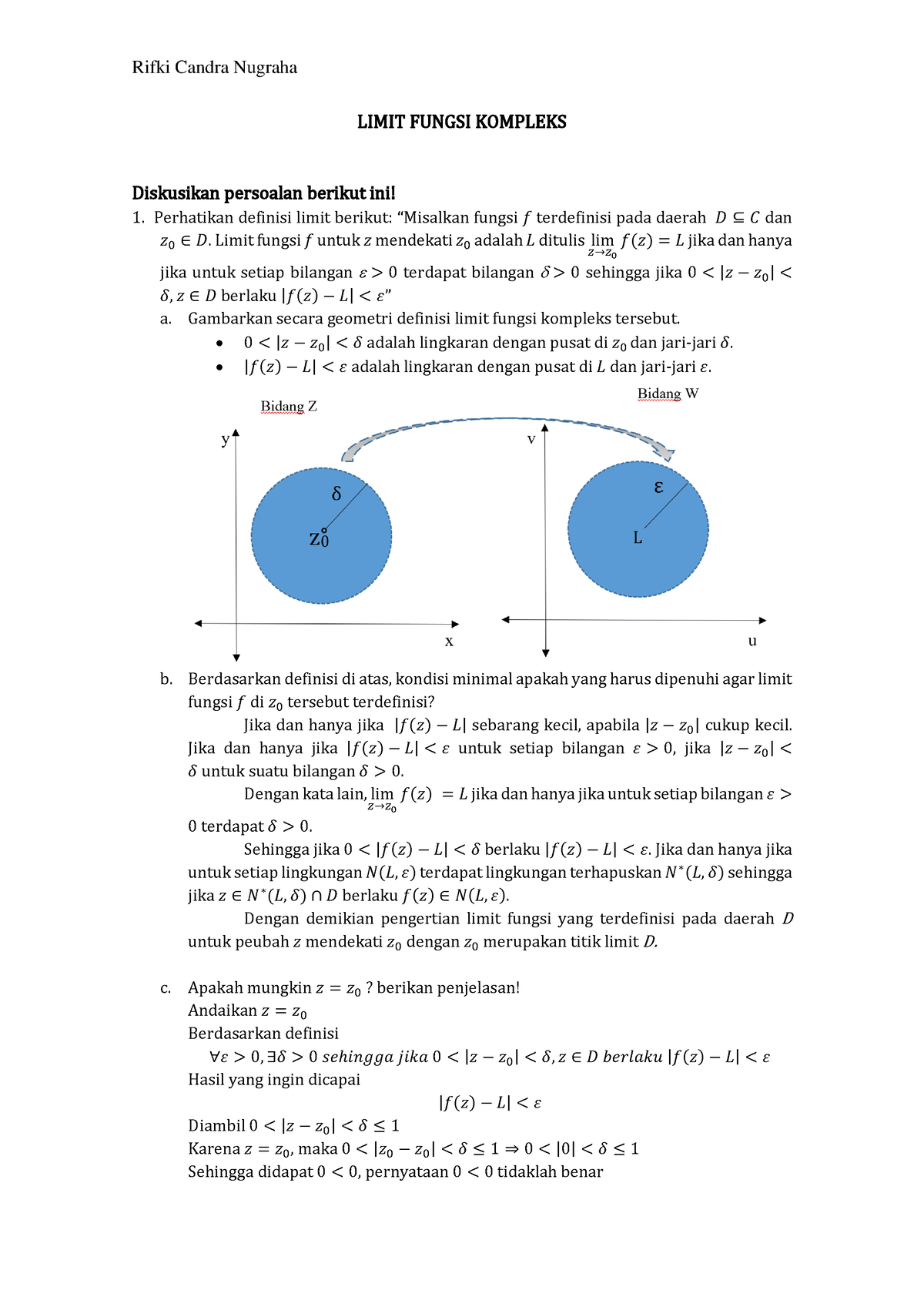 complex-variables-limit-of-complex-function-limit-fungsi-kompleks