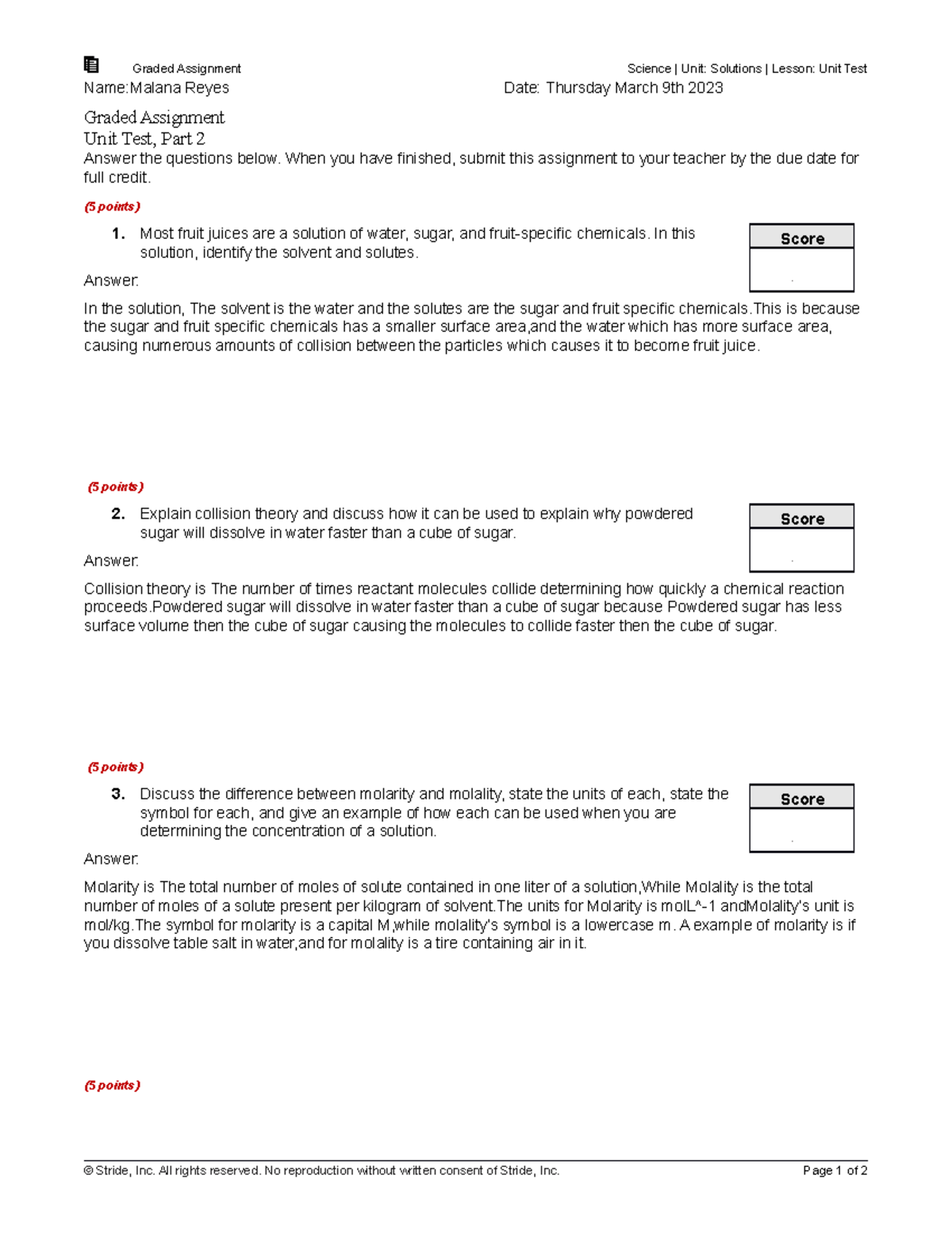 graded assignment mid unit test part 2