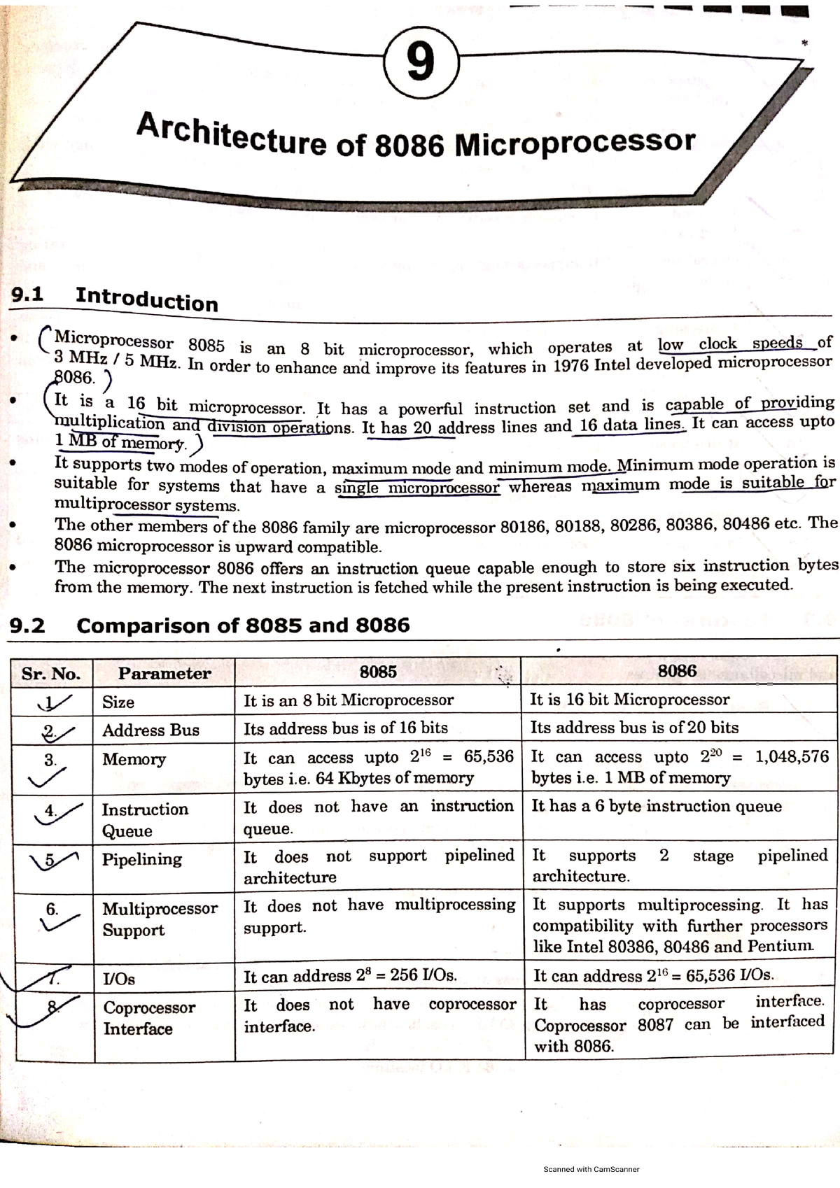 Microprocessor Notes - B.Tech CSE (2nd Year) - Studocu