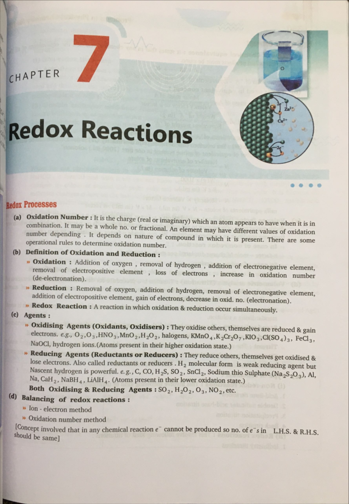 NA- Redox Reaction - BBBBBBBBBBB - CHAPTER Redox Reactions Redox ...