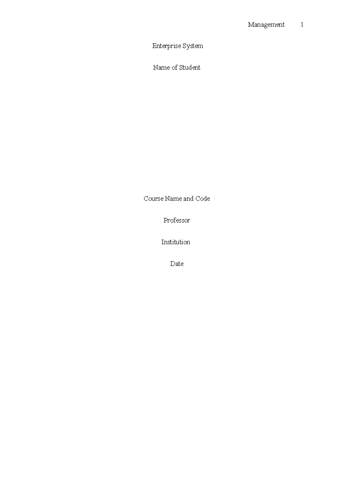5186857 1376924664 1713231 - Enterprise System Name of Student Course ...