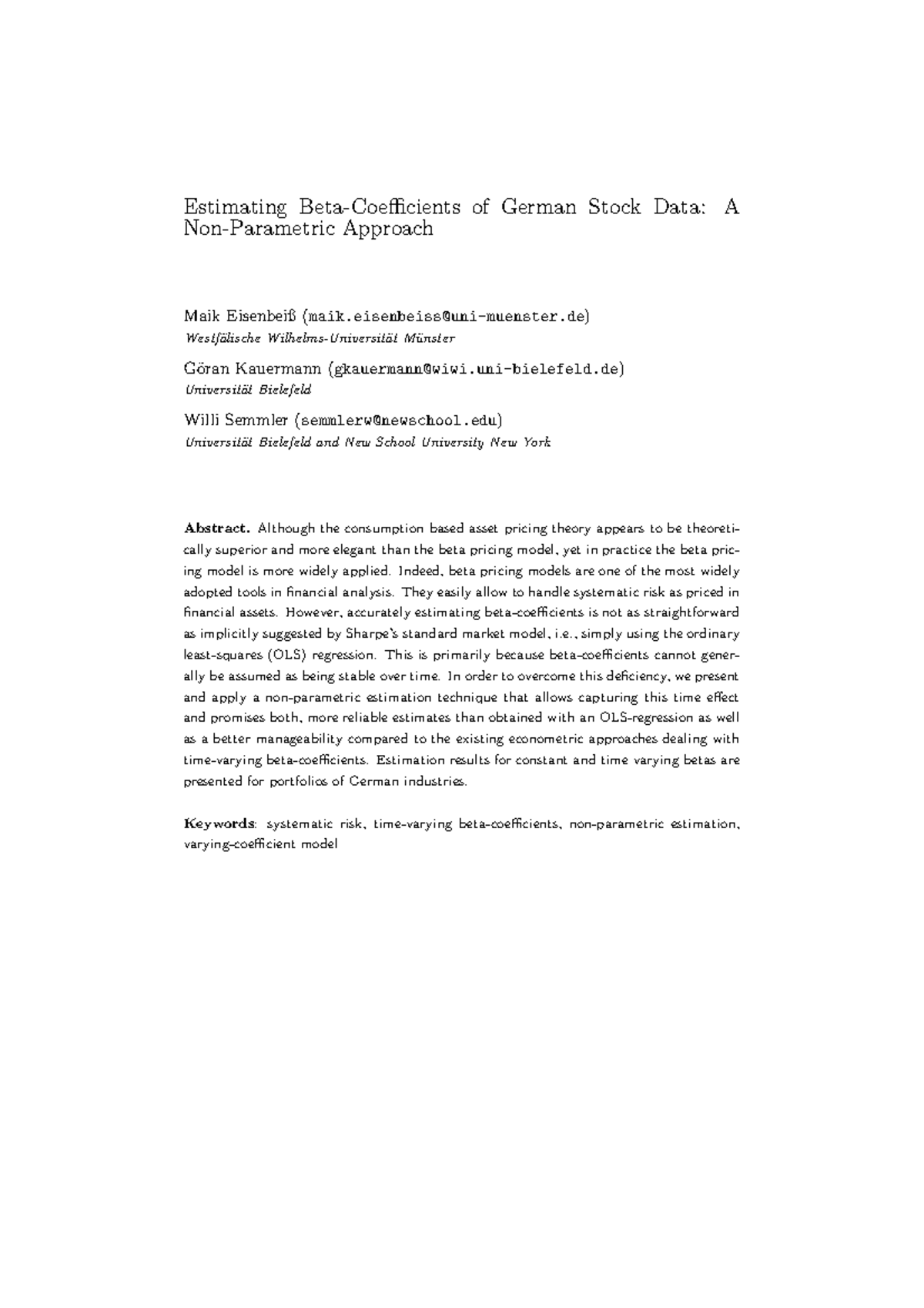 Hidden Dangers Of Using Historical Data For Beta Coefficients - yl6p08k