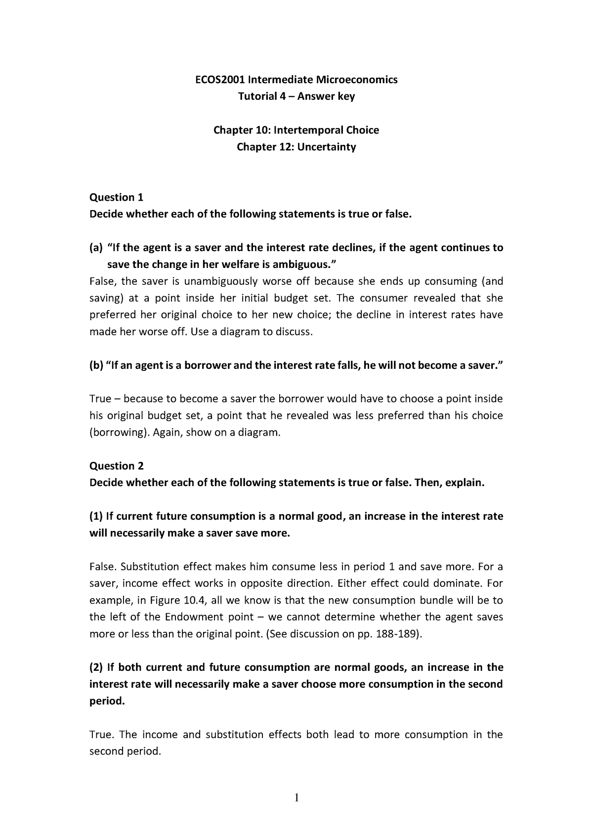 tutorial-4-answer-key-ecos2001-intermediate-microeconomics-tutorial