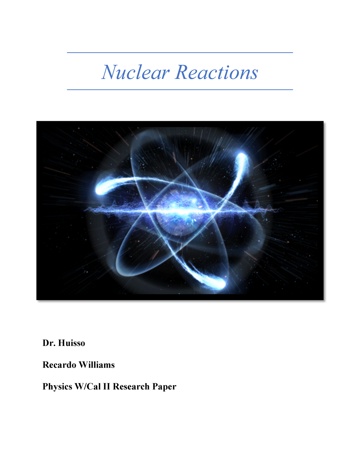 research papers on nuclear physics