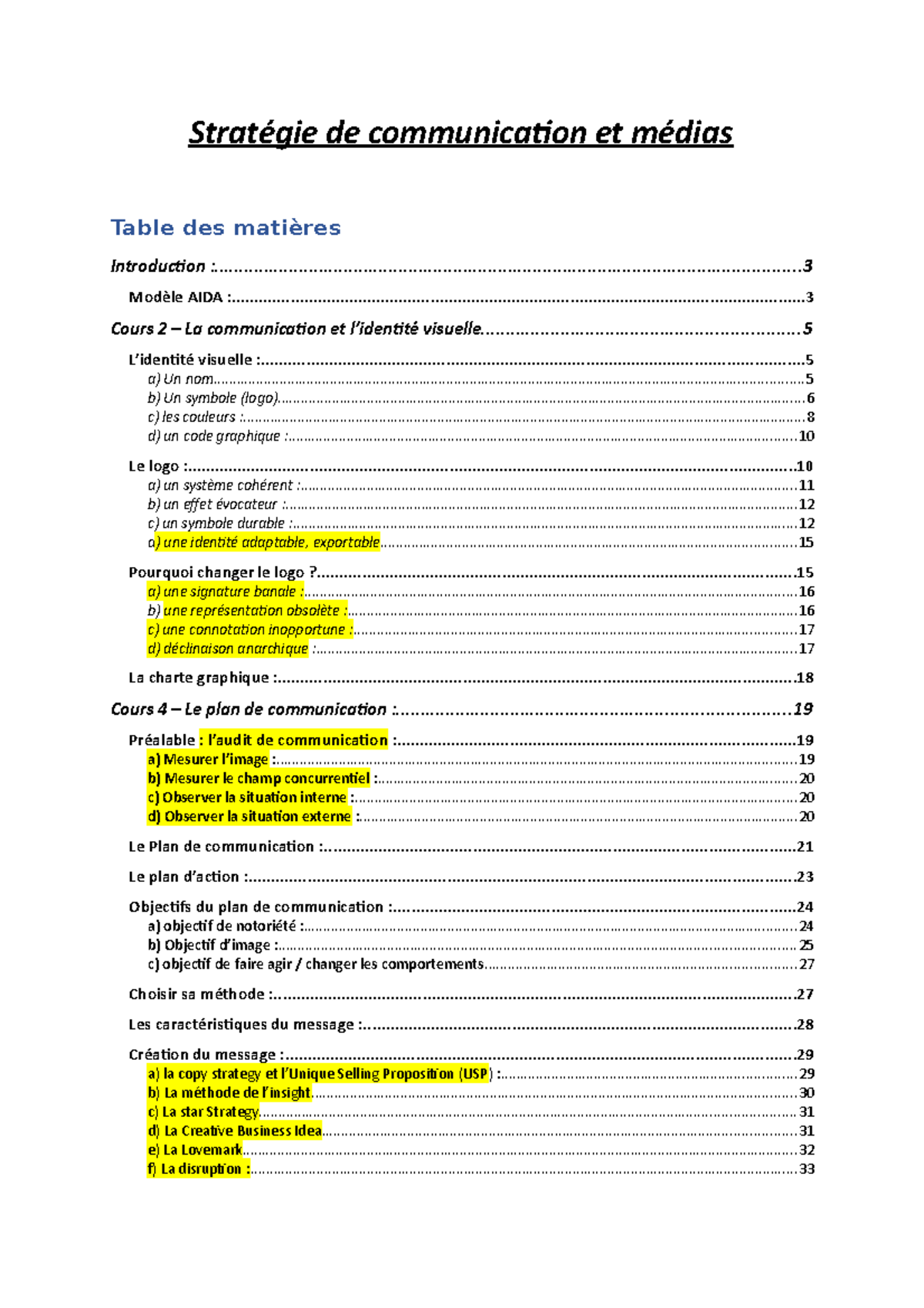 Stratégie De Communication Et Médias - Stratégie De Communication Et ...