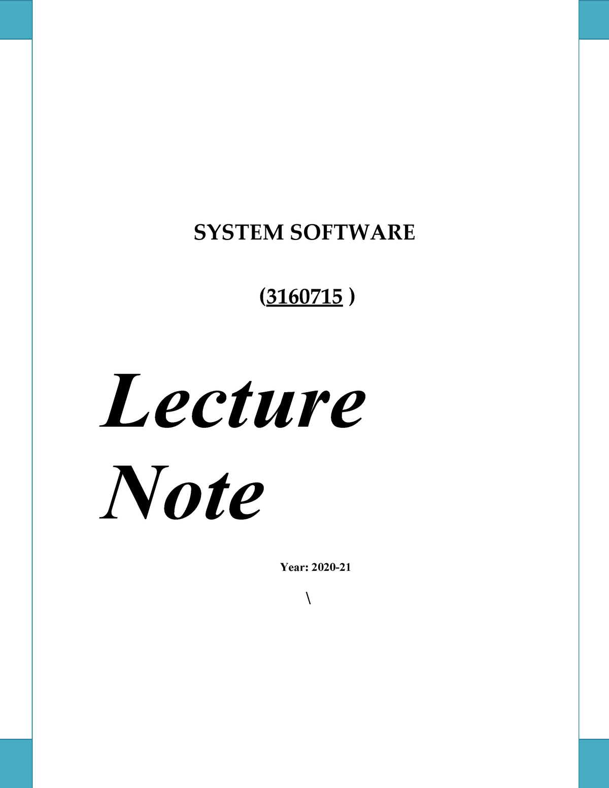 system-software-3160715-handbook-system-software-gtu-studocu