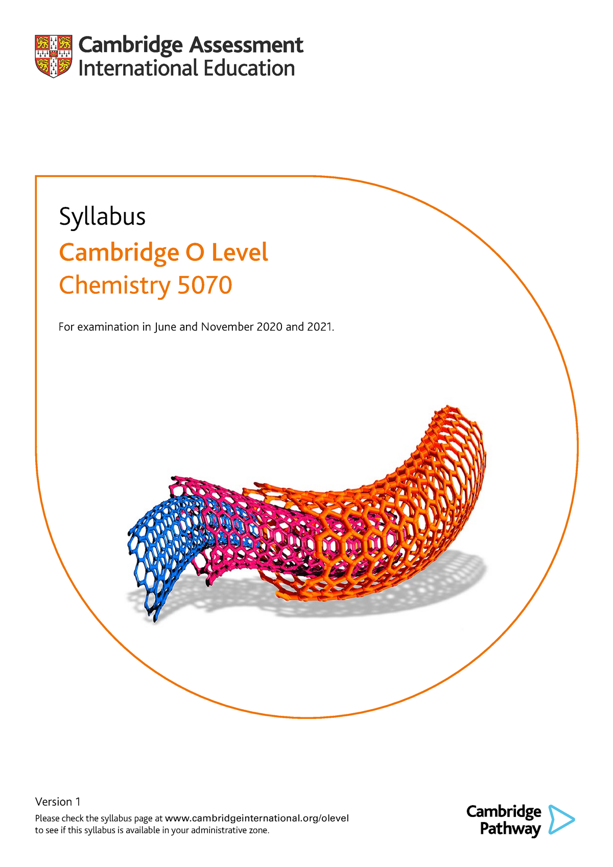 O Level Chemistry Syllabus 2020 - 2021 - Syllabus Cambridge O Level ...