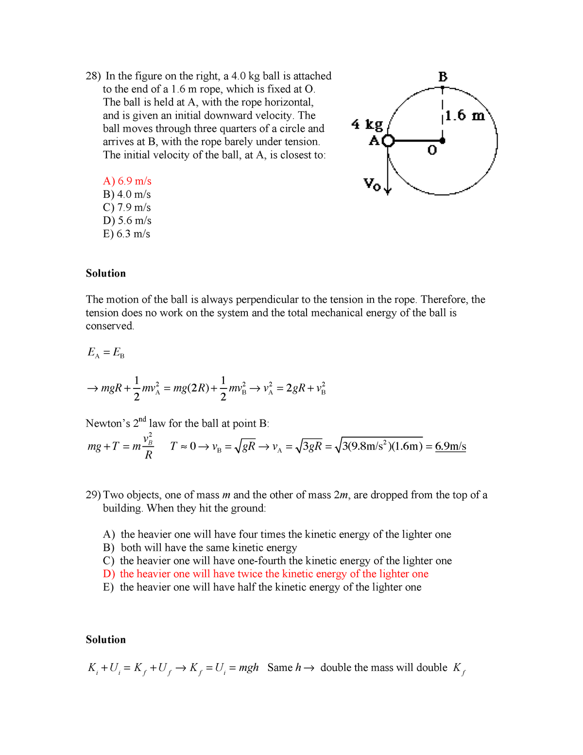 Exam2 S11 Solutions Exam Studocu