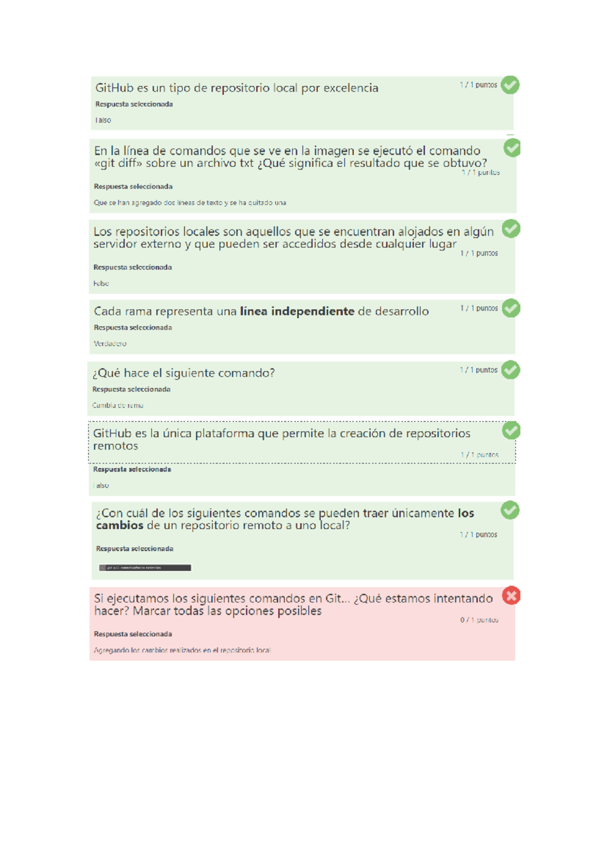 Examen 3 - code - GitHub es un tipo de repositorio local por excelencia ...