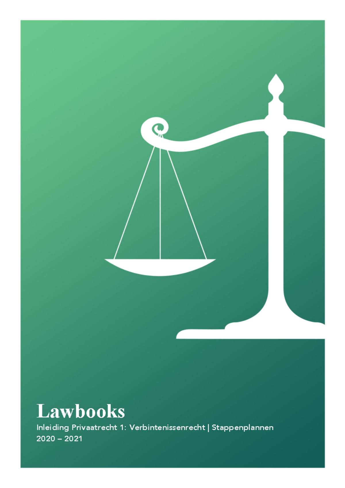 Stappenplan Deel B Privaatrecht I - Lawbooks Inleiding Privaatrecht 1 ...