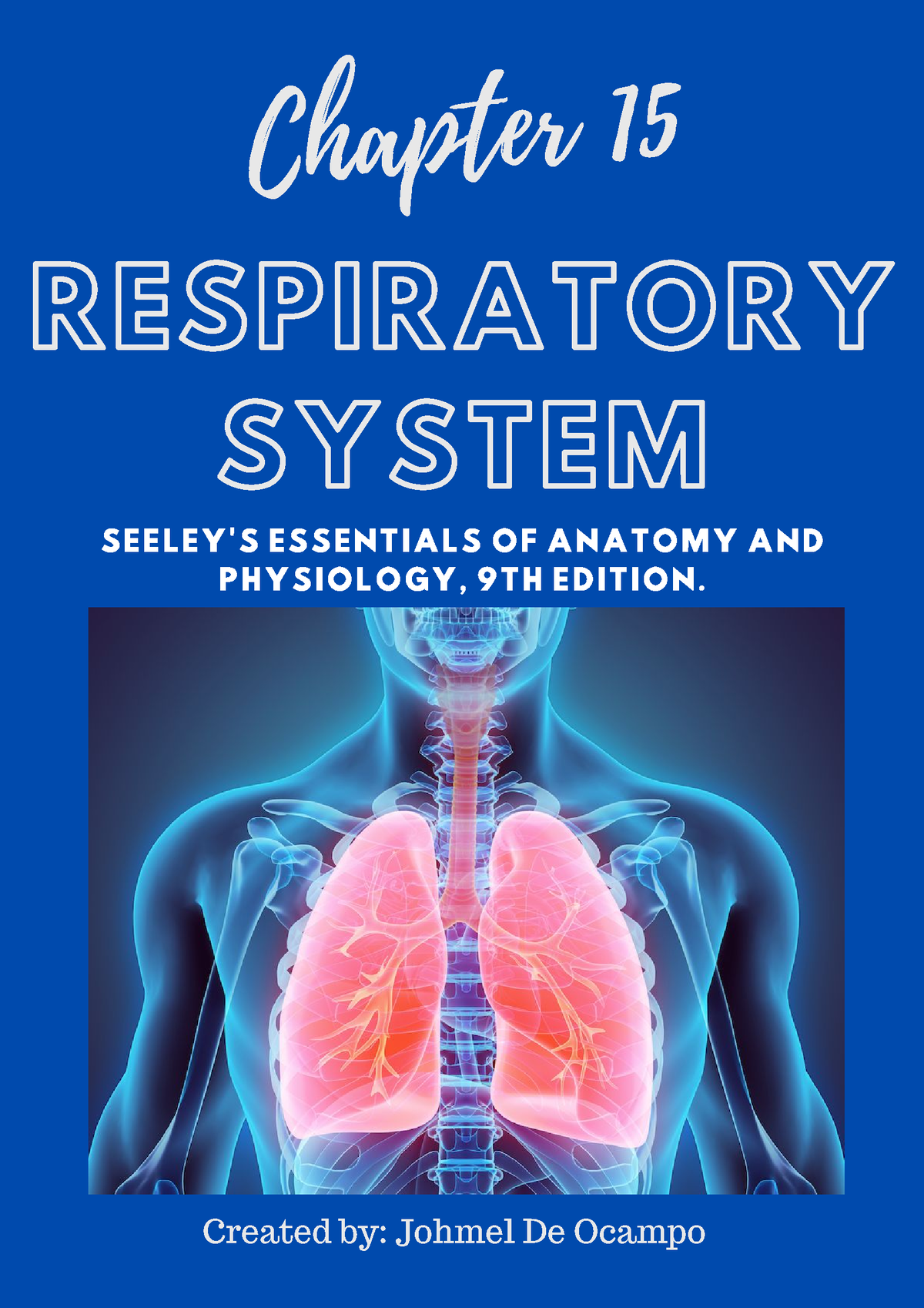 Anatomy Physiology (Chapter 15 Respiratory System) - RESPIRATORY SYSTEM ...