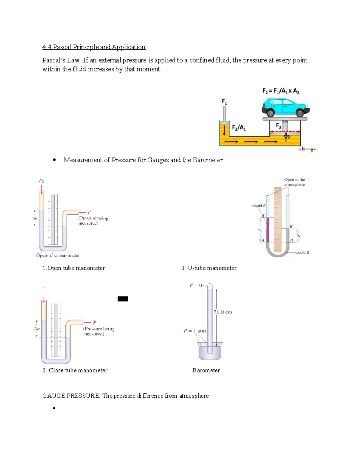 Alternatives CASE Sutdy CHM - 4 Pascal Principle and Application Pascal ...