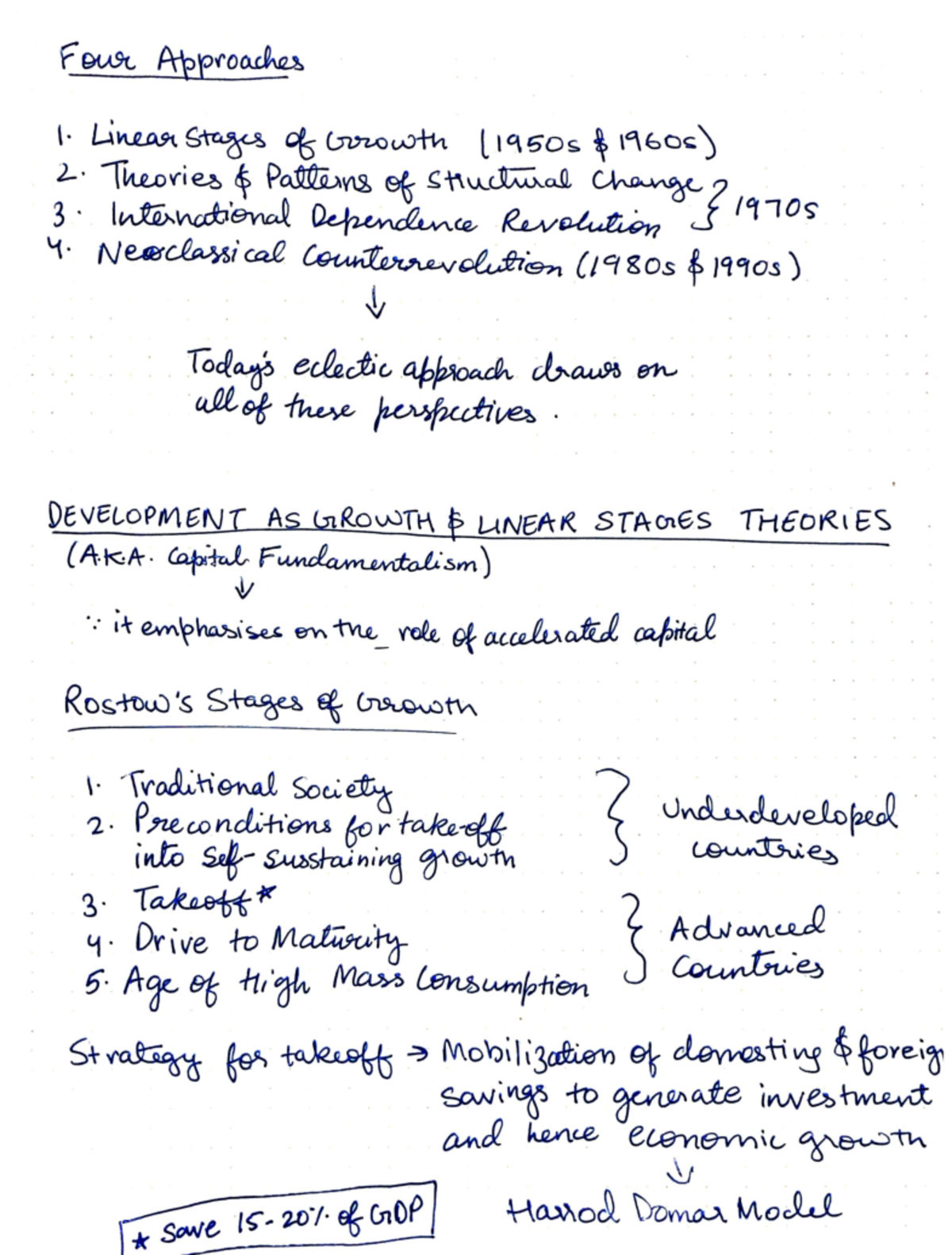 FGD Unit 2 - Lecture notes unit 2 - Fundamentals Of Economic Growth And ...