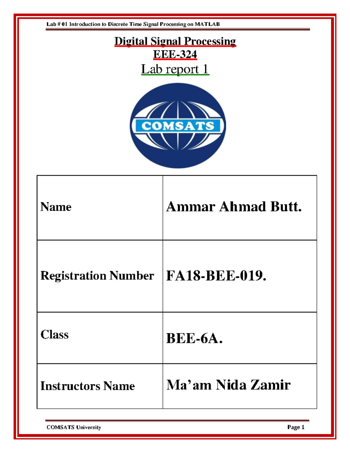 Lab report 1 - This is the lab of this course which will help you do ...