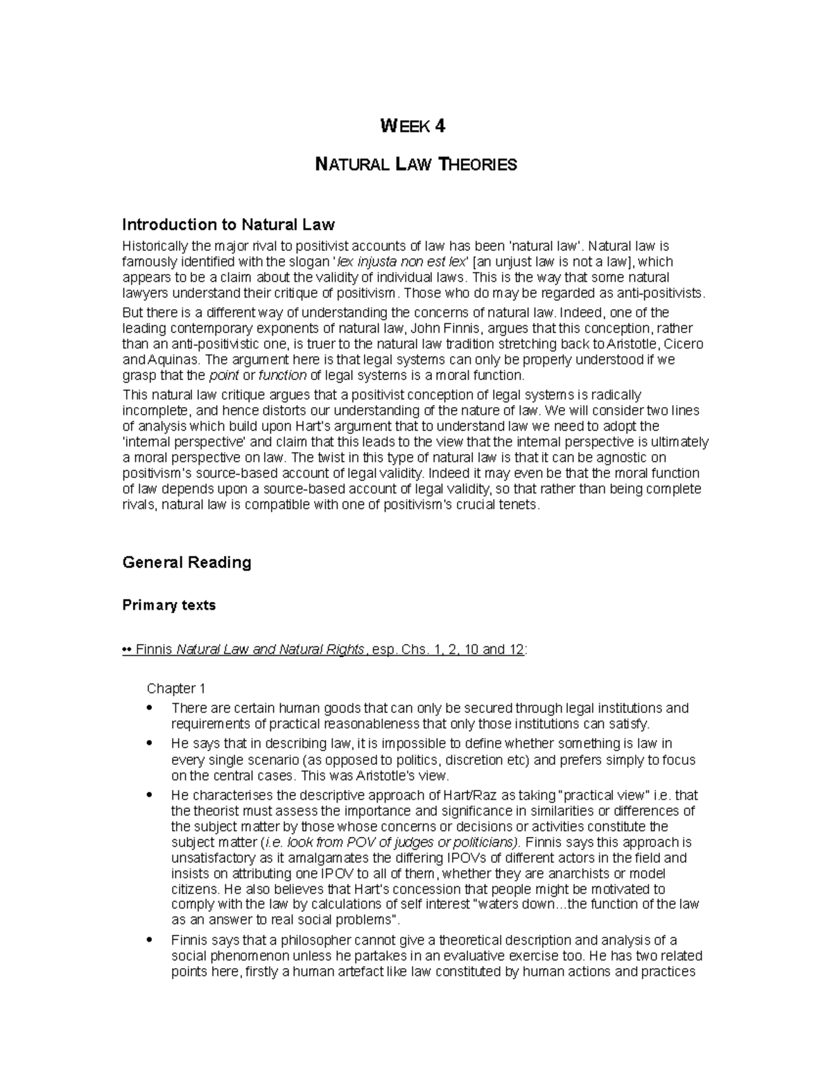 natural law theory thesis