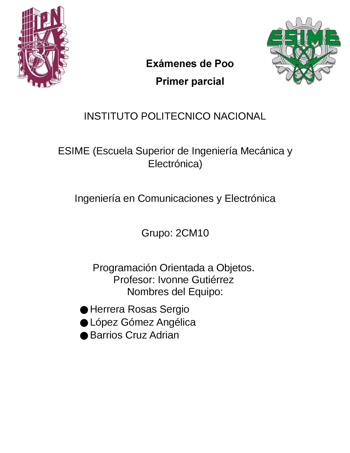 Practica 3 - Espero Les Sea útil - Exámenes De Poo Primer Parcial ...