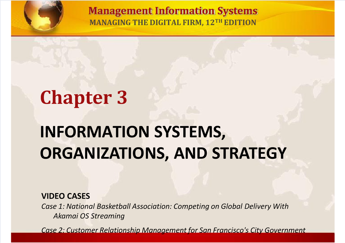 Fdocuments - Notes - Slidepdf/reader/full/laudon-ch03 1/ Management ...