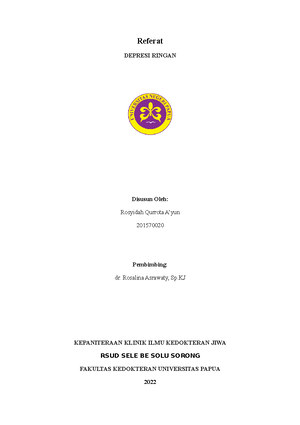 2. Charlson et al (2019 ) New WHO prevalence estimates of mental ...